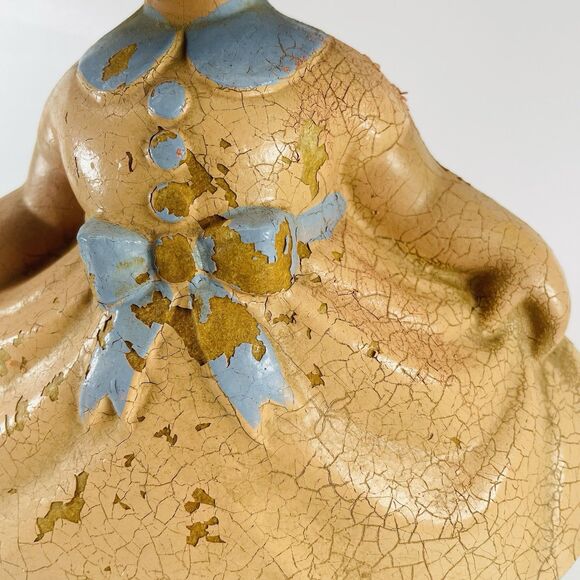 Vintage Bobbie Mae Swing N Sway Nodder Swayer Doll 1930s Composition Paper Mache - Picture 3 of 15